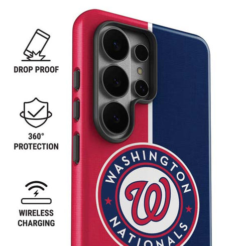 MLB Washington Nationals Split Galaxy S26 Ultra Impact Case