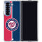 MLB Washington Nationals Split Galaxy Z Fold6 Clear Case