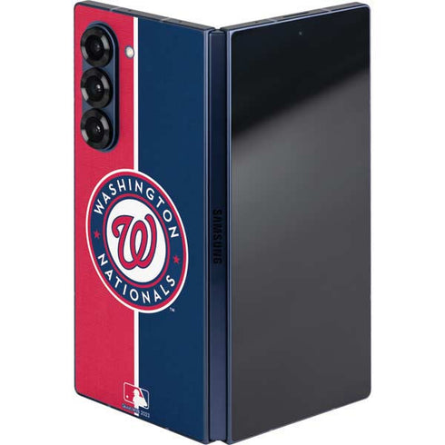 MLB Washington Nationals Split Galaxy Z Fold6 Skin