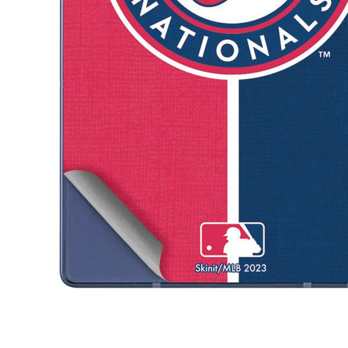 MLB Washington Nationals Split Galaxy Z Fold6 Skin