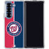 MLB Washington Nationals Split Galaxy Z Fold7 Clear Case