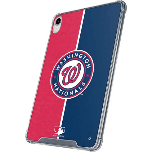 MLB Washington Nationals Split iPad 11th Gen (2025) Clear Case