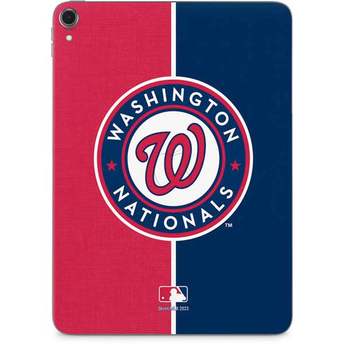 MLB Washington Nationals Split Apple iPad Pro Skin