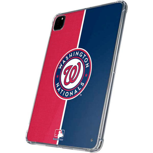 MLB Washington Nationals Split iPad Pro 11in (2024) Clear Case