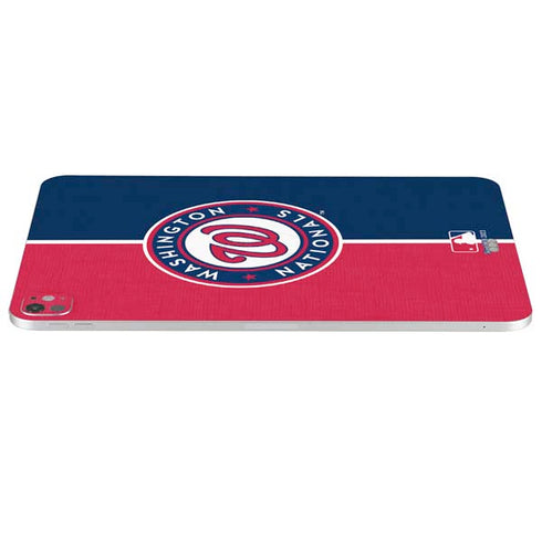MLB Washington Nationals Split iPad Pro 13in M4 (2024) Skin