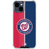 MLB Washington Nationals Split iPhone 15 Clear Case