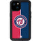 MLB Washington Nationals Split iPhone 15 Plus Waterproof Case