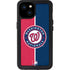 MLB Washington Nationals Split iPhone 15 Plus Waterproof Case