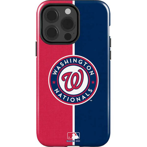 MLB Washington Nationals Split iPhone 15 Pro Impact Case