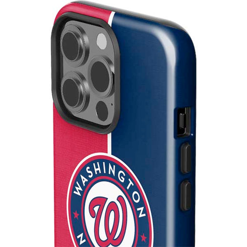 MLB Washington Nationals Split iPhone 15 Pro Impact Case