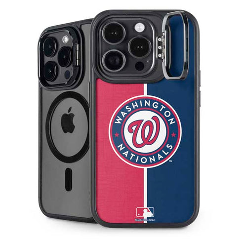 MLB Washington Nationals Split iPhone 15 Pro Max Kickstand Case