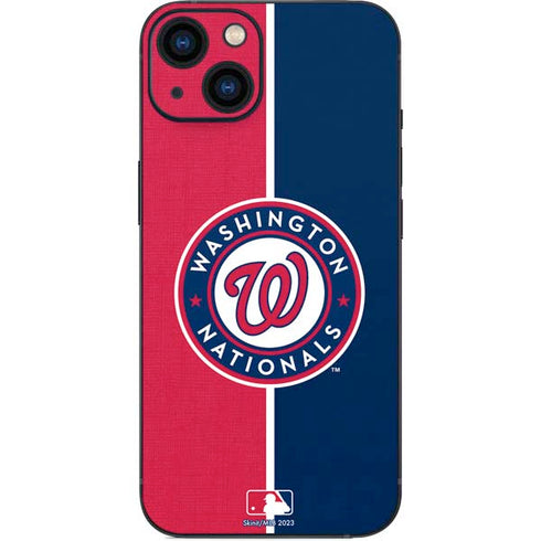 MLB Washington Nationals Split iPhone 15 Skin