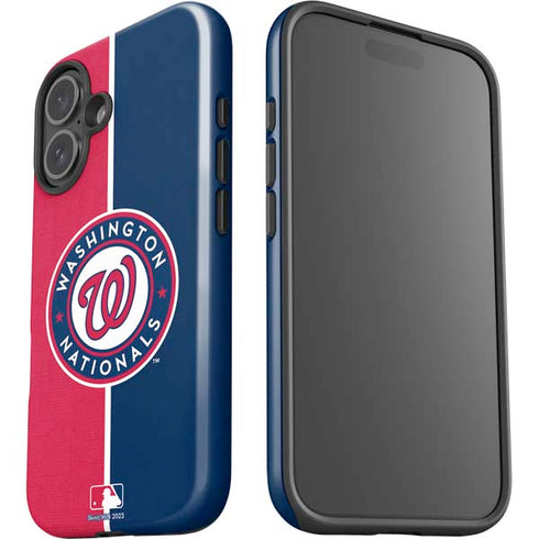 MLB Washington Nationals Split iPhone 16 Impact Case