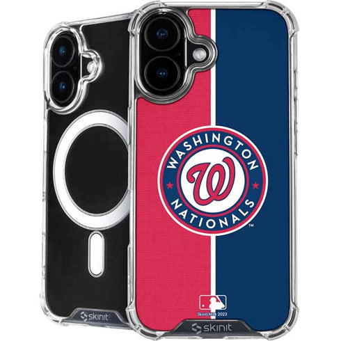 MLB Washington Nationals Split iPhone 16 MagSafe Case