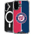 MLB Washington Nationals Split iPhone 16 Plus MagSafe Case