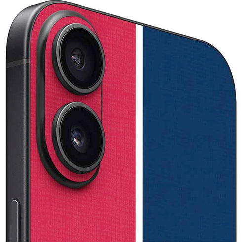 MLB Washington Nationals Split iPhone 16 Plus Skin