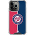 MLB Washington Nationals Split iPhone 16 Pro Max Clear Case