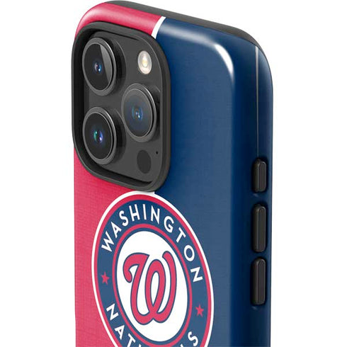 MLB Washington Nationals Split iPhone 16 Pro Max Impact Case
