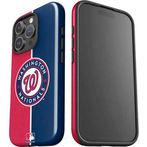 MLB Washington Nationals Split iPhone 16 Pro Max Impact Case