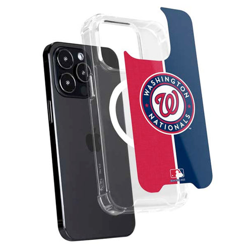 MLB Washington Nationals Split iPhone 16 Pro Max MagSafe Case