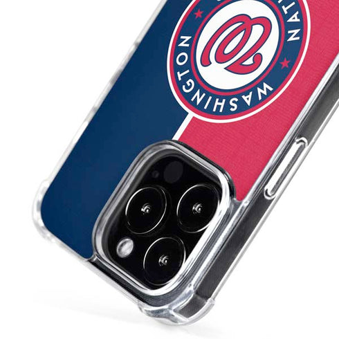 MLB Washington Nationals Split iPhone 16 Pro Max MagSafe Case