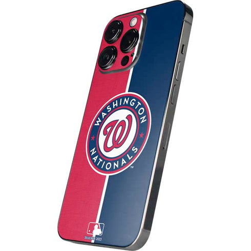 MLB Washington Nationals Split iPhone 16 Pro Max Skin
