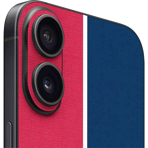 MLB Washington Nationals Split iPhone 16 Skin