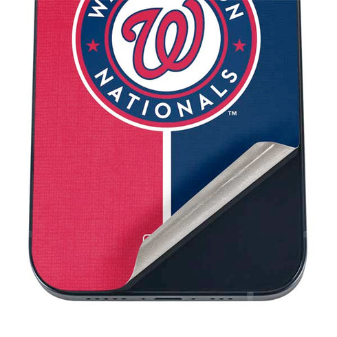 MLB Washington Nationals Split iPhone 16 Skin