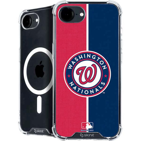 MLB Washington Nationals Split iPhone 16e MagSafe Case