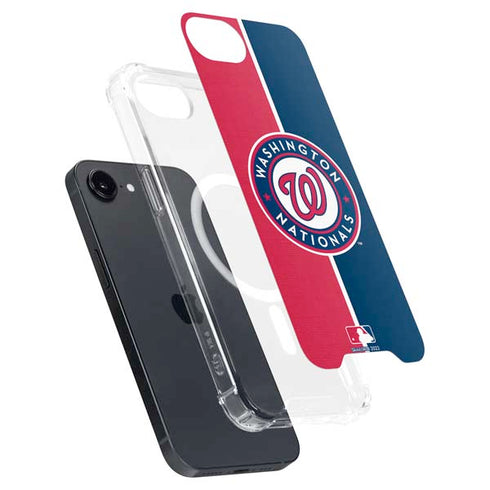 MLB Washington Nationals Split iPhone 16e MagSafe Case