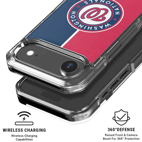 MLB Washington Nationals Split iPhone 17 Air MagSafe Case