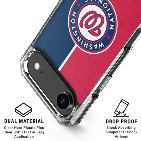 MLB Washington Nationals Split iPhone 17 Air MagSafe Case
