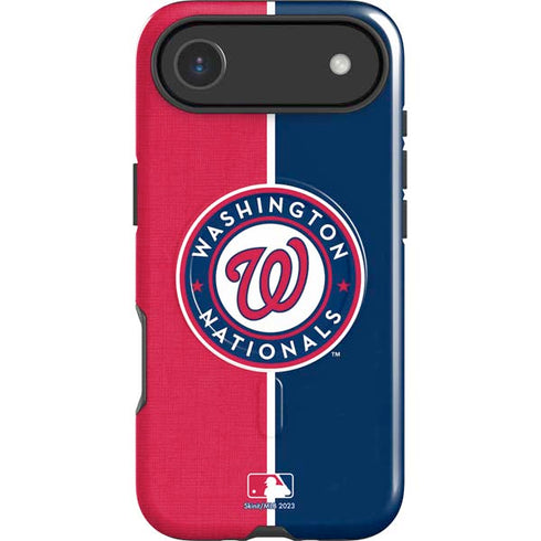 MLB Washington Nationals Split iPhone 17 Air Magsafe Impact Case