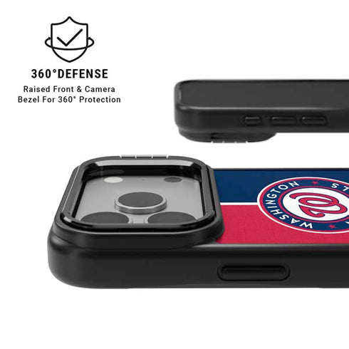 MLB Washington Nationals Split iPhone 17 Pro Kickstand Case