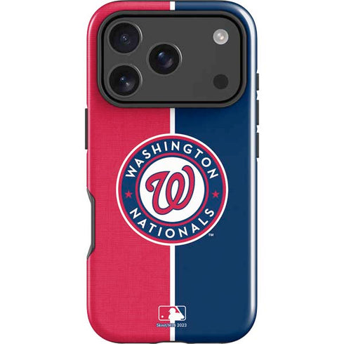 MLB Washington Nationals Split iPhone 17 Pro Max Impact Case