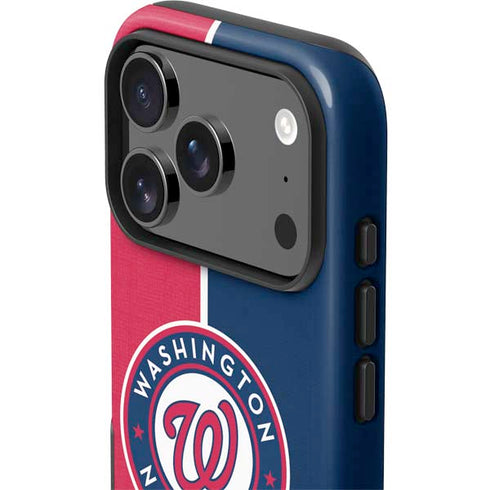 MLB Washington Nationals Split iPhone 17 Pro Max Impact Case