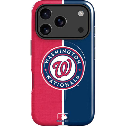 MLB Washington Nationals Split iPhone 17 Pro Max Magsafe Impact Case