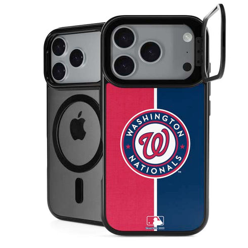 MLB Washington Nationals Split iPhone 18 Pro Max Kickstand Case
