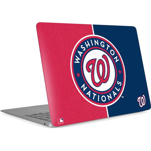 MLB Washington Nationals Split Apple MacBook Air Skin