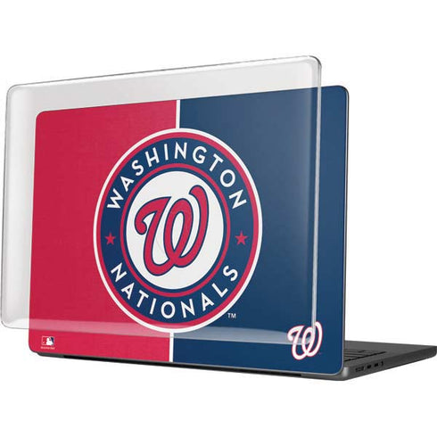 MLB Washington Nationals Split MacBook Pro 14in (2021-24) Case plus Skin