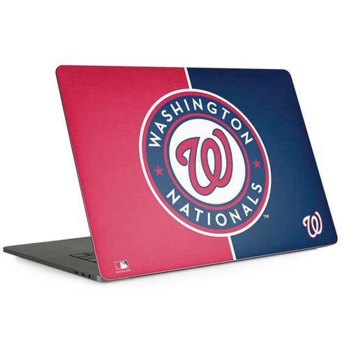 MLB Washington Nationals Split MacBook Skins
