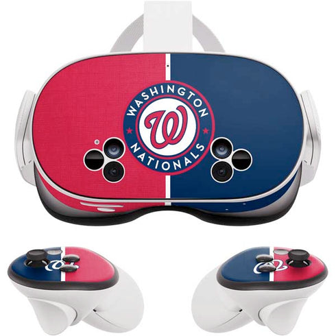 MLB Washington Nationals Split Meta Quest 3S Skin