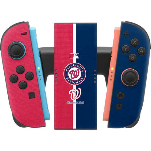 MLB Washington Nationals Split Nintendo Switch 2 (2025) Joy-Con Controller Skin