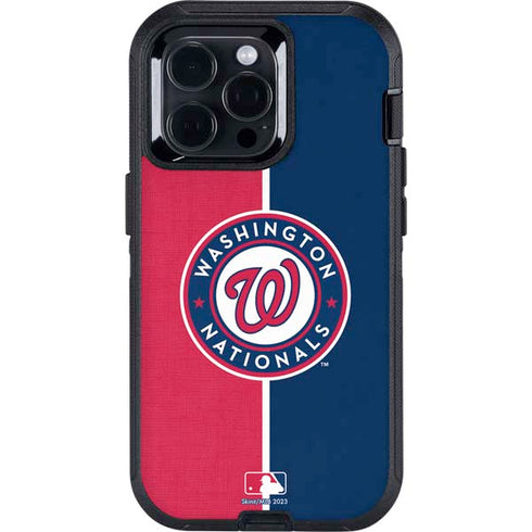 MLB Washington Nationals Split Otterbox Defender iPhone Skin