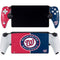 MLB Washington Nationals Split PlayStation Portal Remote Player Skin