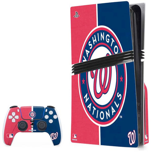 MLB Washington Nationals Split PlayStation PS5 Skins
