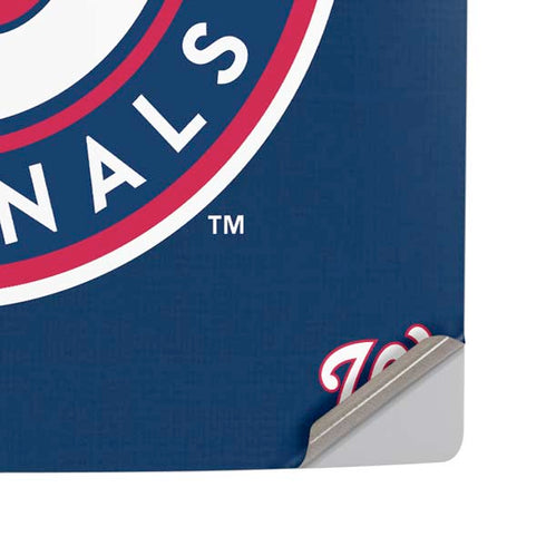 MLB Washington Nationals Split PS5 Pro Disk Console Skin