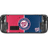 MLB Washington Nationals Split Steam Deck Handheld Gaming Computer Skin