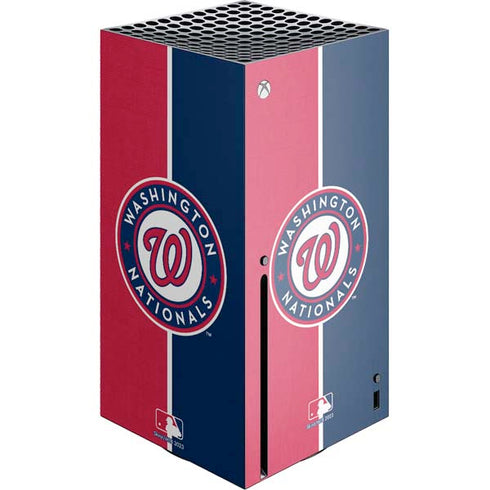 MLB Washington Nationals Split Xbox Series X Skins