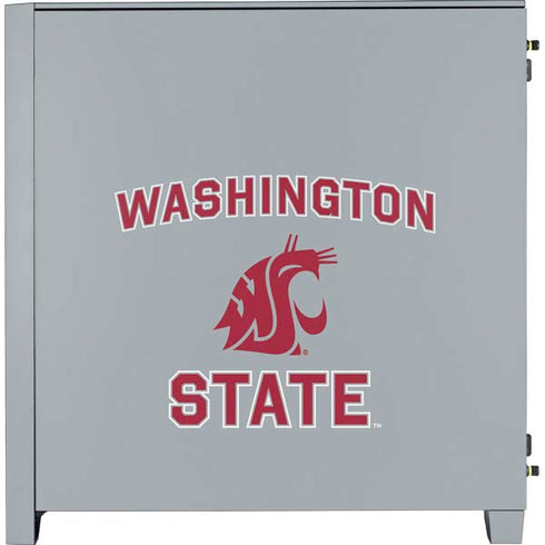 Washington State University Logo Corsair 4000D Tempered Glass Mid-Tower ATX Case Skin